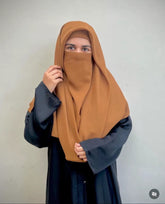 MISRI HIJAB - BROWN