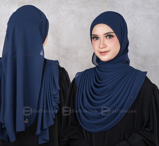 🌸Drapery & Staller Set – (Butter Silk Fabric)